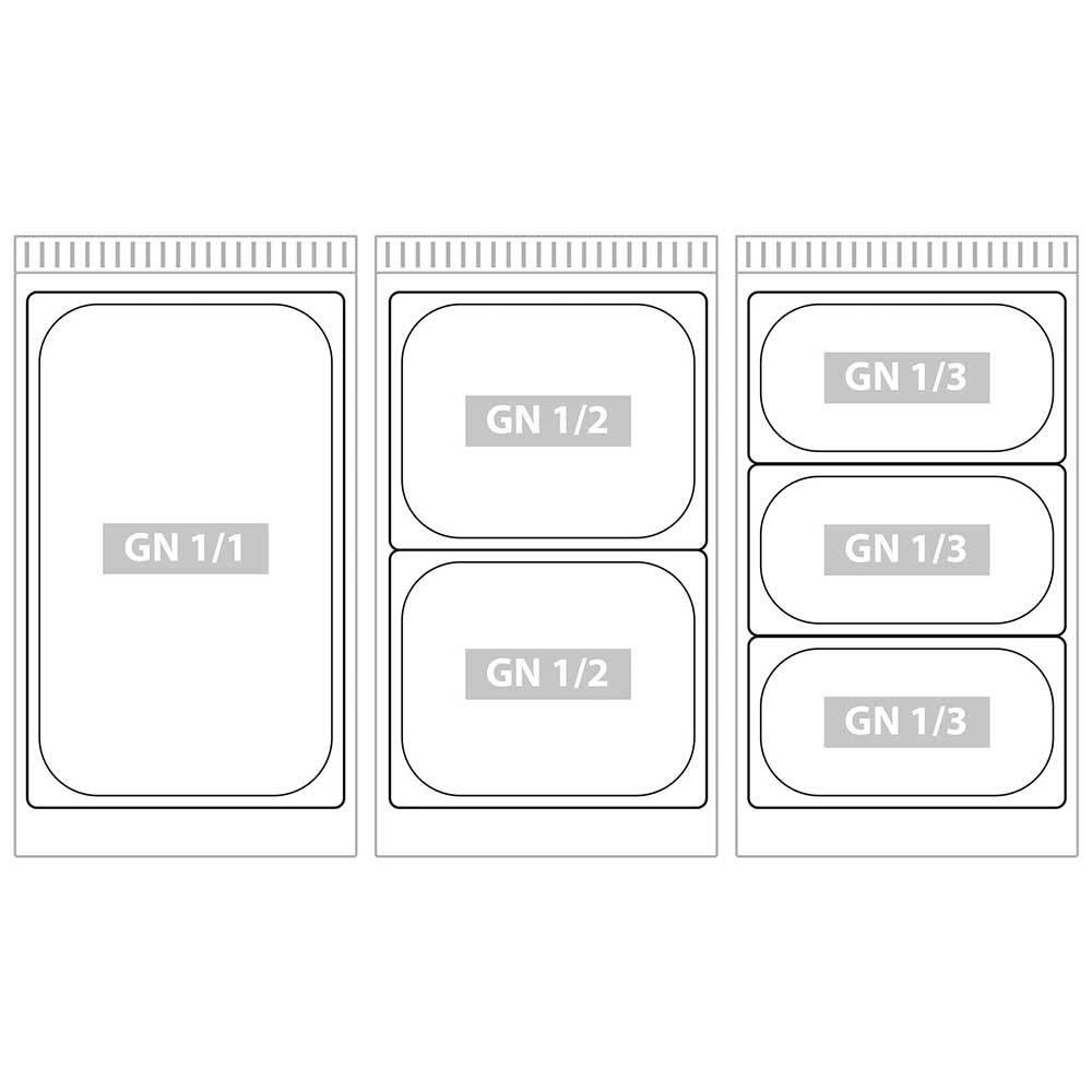 Stalgast Elektro-Bain-Marie, GN 2/1