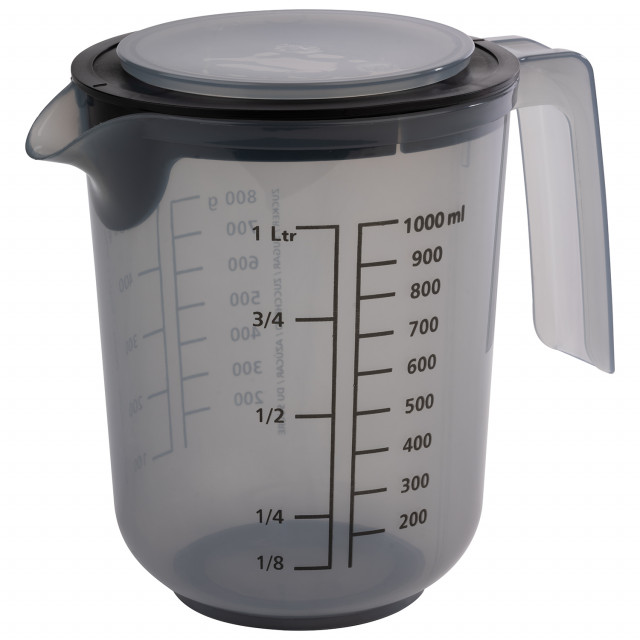 APS Rührbecher mit Deckel          Ø 12,5 cm, H: 16 cm, 1,0 Liter