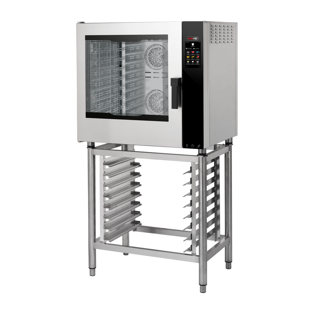 RM Gastro Four à convection électrique Vapeur directe Écran tactile couleur Nett