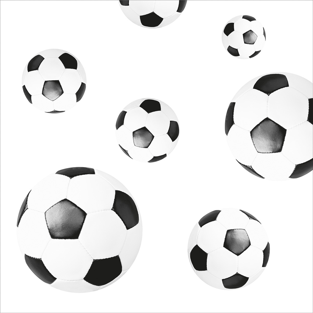 Mank Serviette Fußball 40 x 40 cm 1/4 Falz