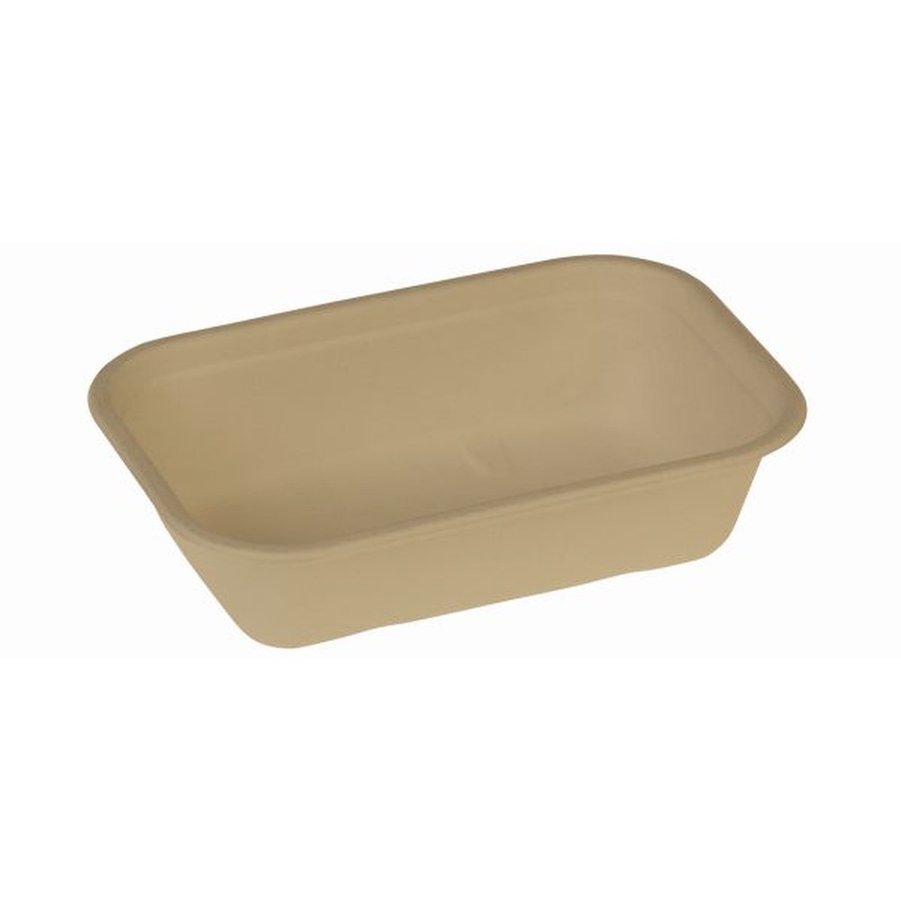 Pacovis Schale nature, 1000ml, r.eckig, 229x153x57mm, naturesse