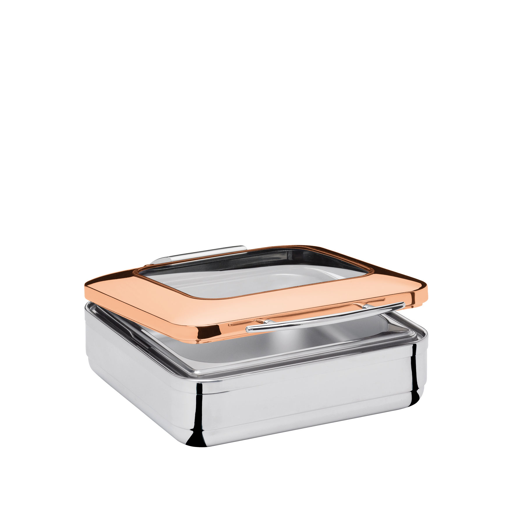 Spring Chafing Dish CBS ADVANTAGE WINDOW COPPER Ø 30 cm