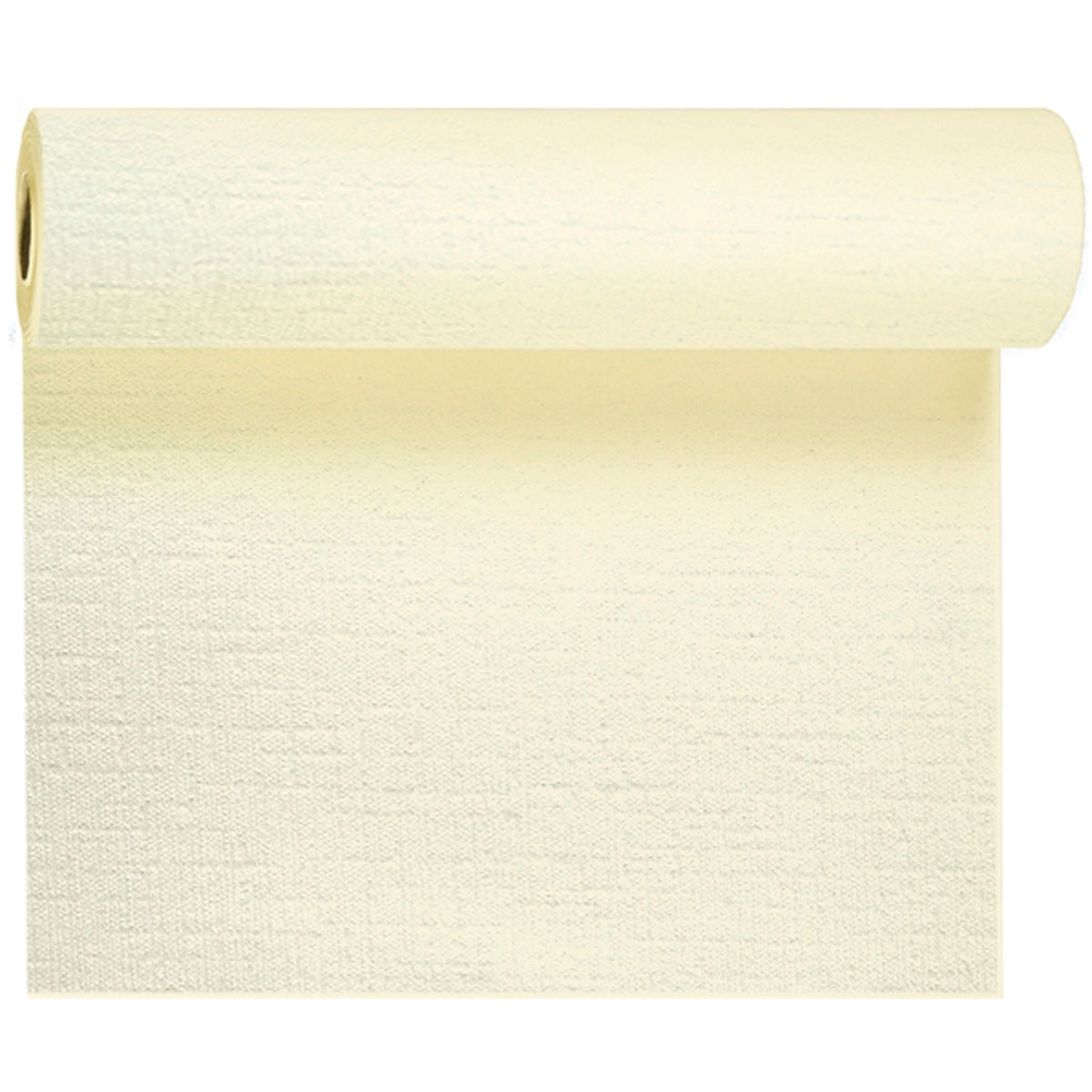 Duni Evolin-Tischläufer Tête-à-Tête 24 m x 0,41 m (20 Abschnitte) cream
