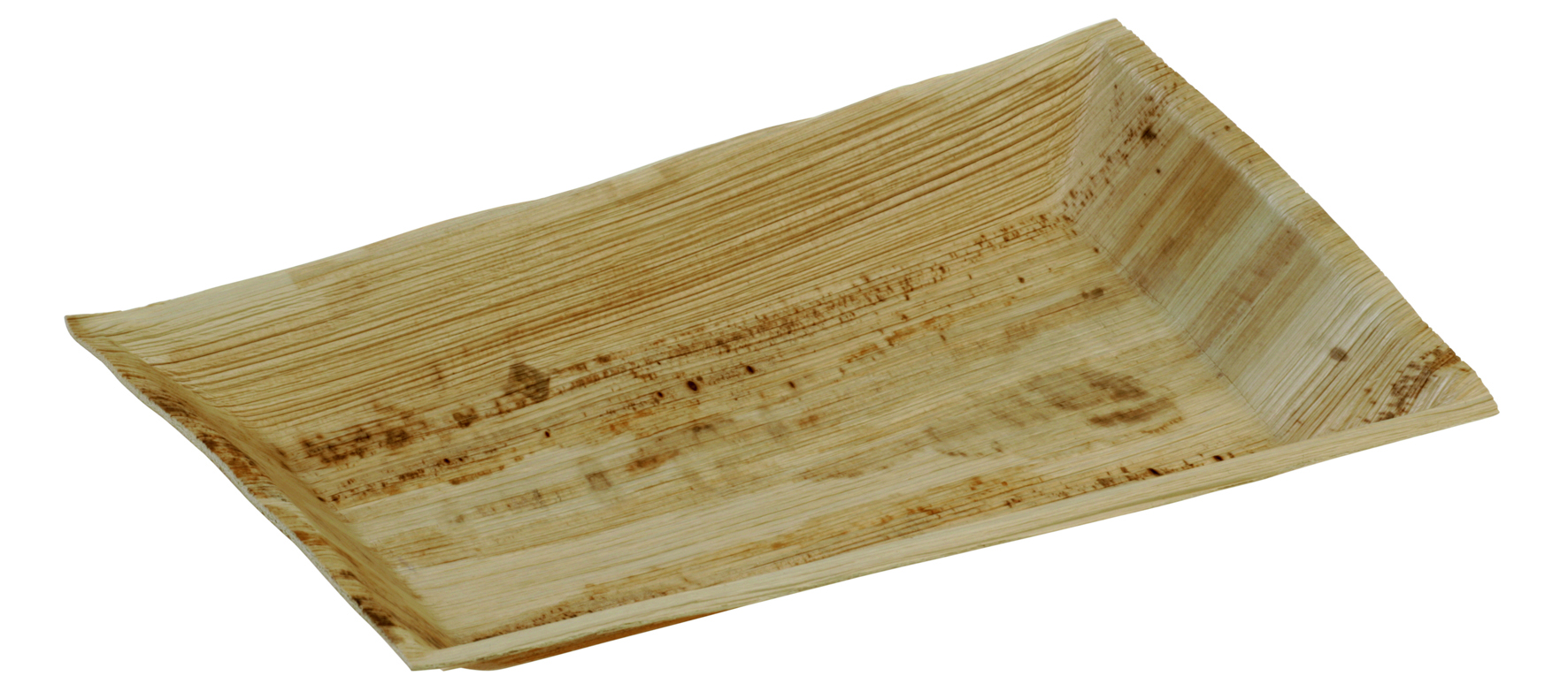 Pacovis Teller Cuadra Palmblatt, 250x160x25mm