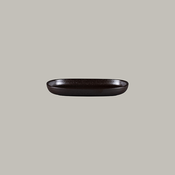  RAK Platte oval - forge Länge: 23 cm / Breite: 15 cm / Höhe : 3.1 cm