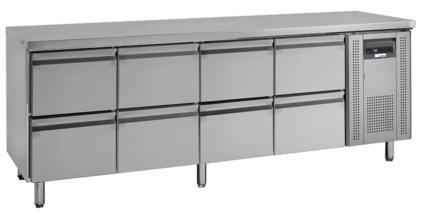 Nordcap COOL-LINE Kühltisch KTM 4 - 8Z GN 1/1