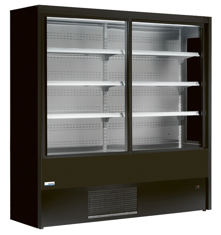 Nordcap COOL-LINE Wandkühlregal OLIMPO 120 mit Schiebetüren