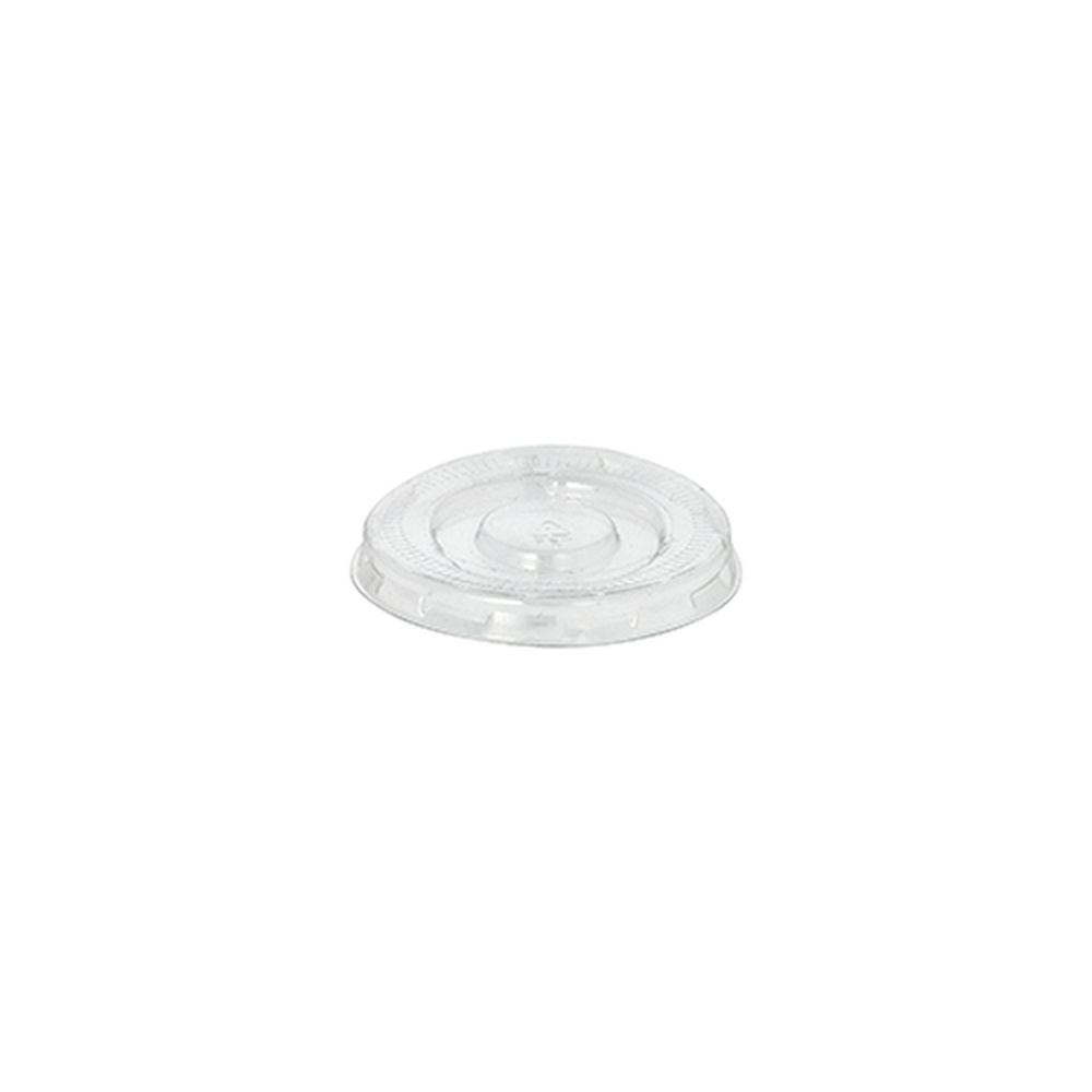 Papstar Deckel für Dressingbecher, PET rund Ø 5,9 cm · 0,7 cm klar