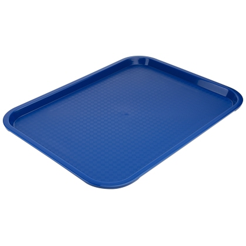 Contacto Serviertablett rechteckig, Polypropylen blau, 40x30cm