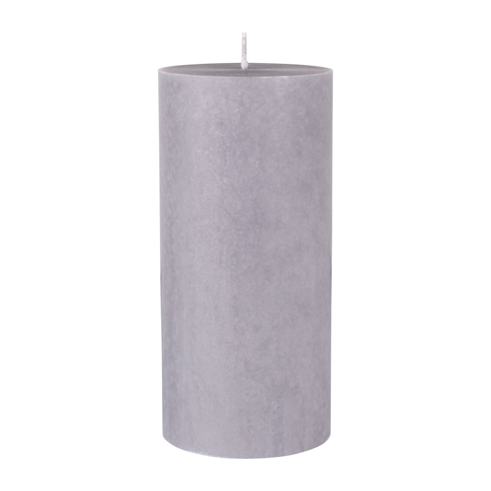 Duni Stumpenkerzen, 100% Stearin, ca. 50h 150 x 70 mm granite grey