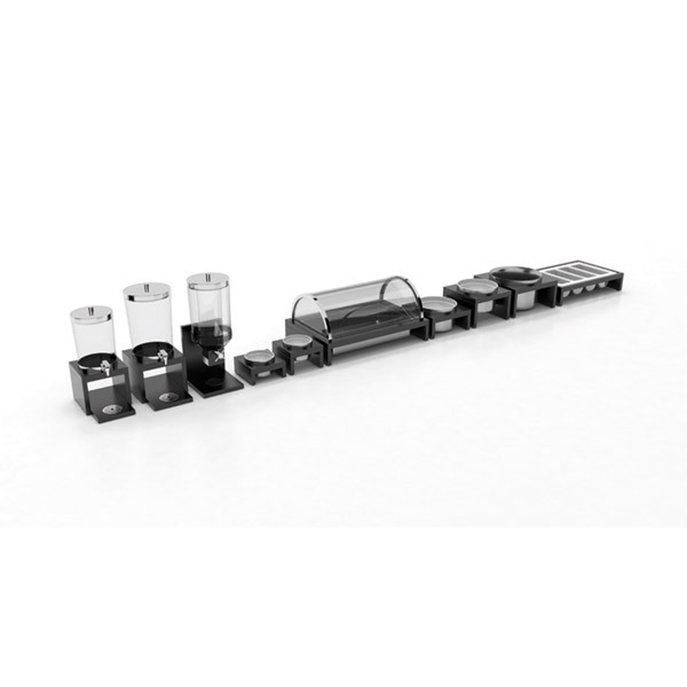 APS Kühlbox -BRIDGE- 63,5 x 42,5 cm, H: 31 cm , Set bestehend aus: