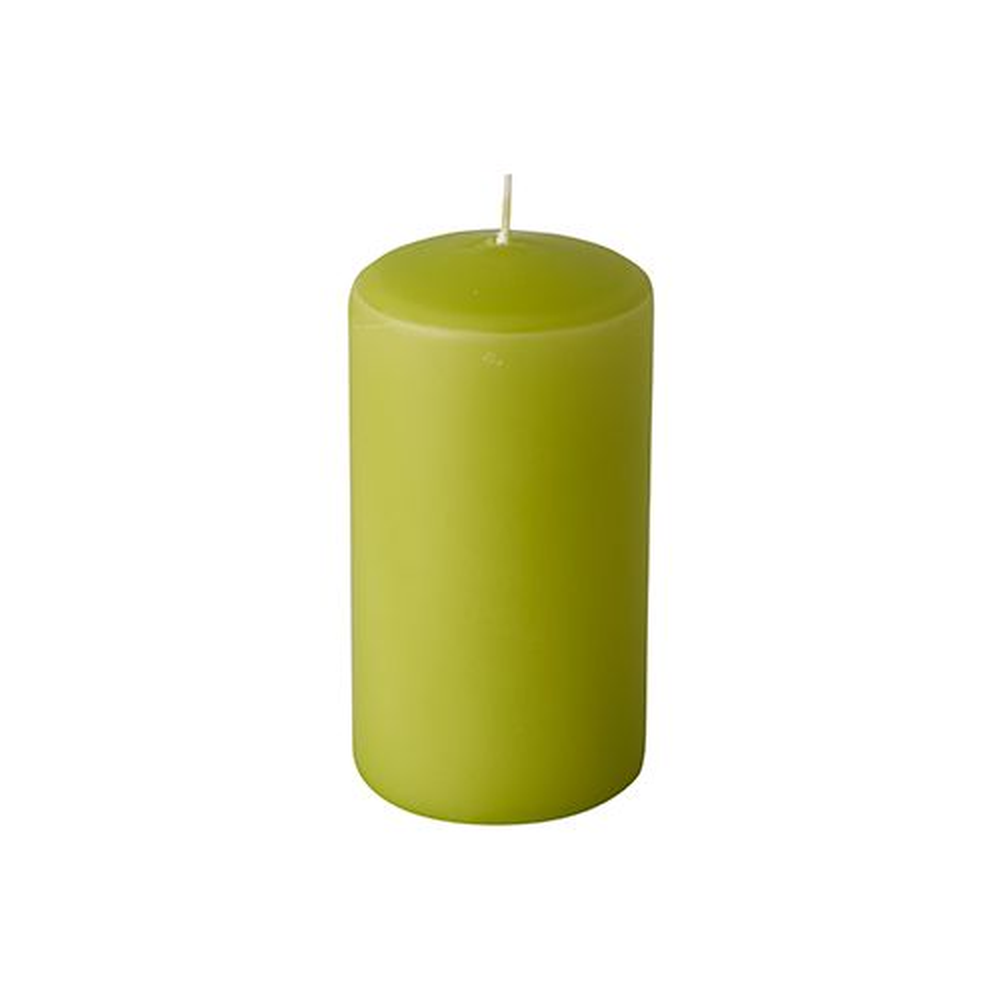 Papstar Stumpenkerzen Ø 60 mm · 115 mm kiwi