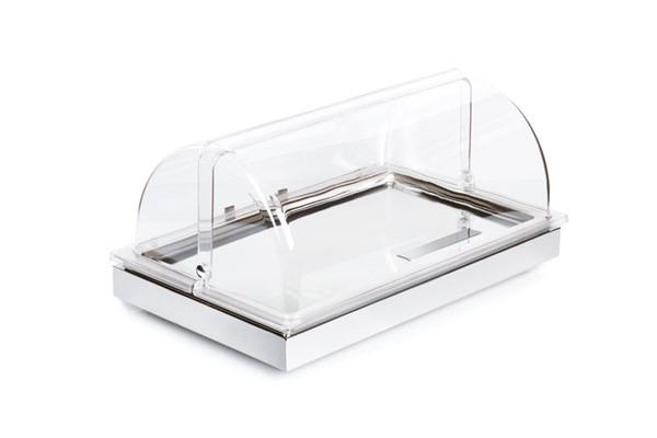 APS Cool Plates Set 2 53 x 32,5 cm, H: 27,5 cm , 18/10 Edelstahl, poliert
