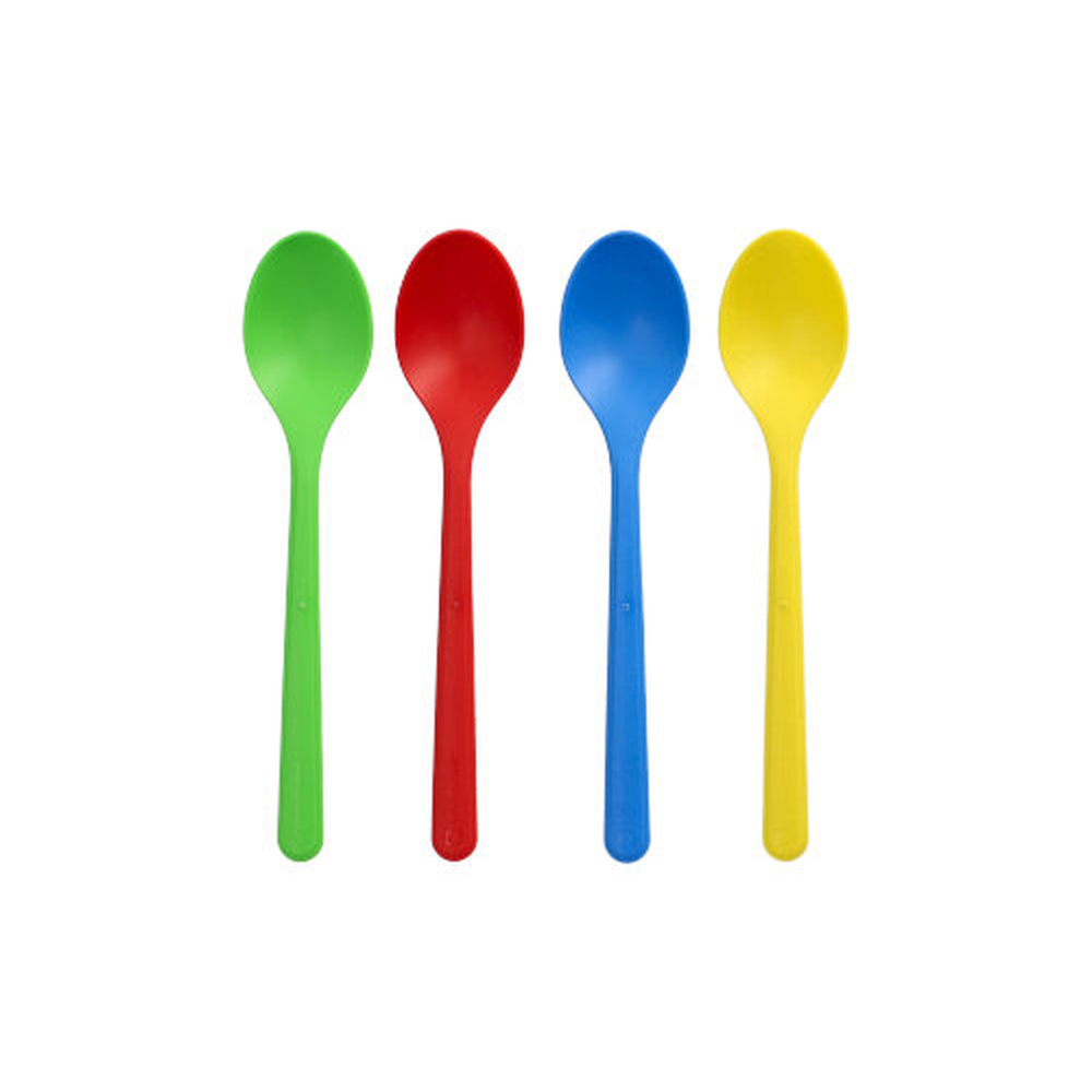 Papstar "Circulware" Mehrweg-Eislöffel PP-MF 13 cm farbig sortiert extra stabil