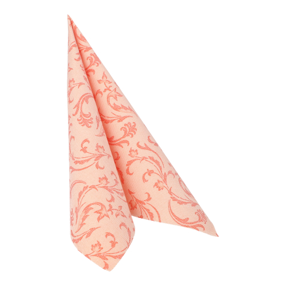 PAPSTAR Servietten ROYAL Collection 1/4-Falz 40 cm x 40 cm nektarine Dama
