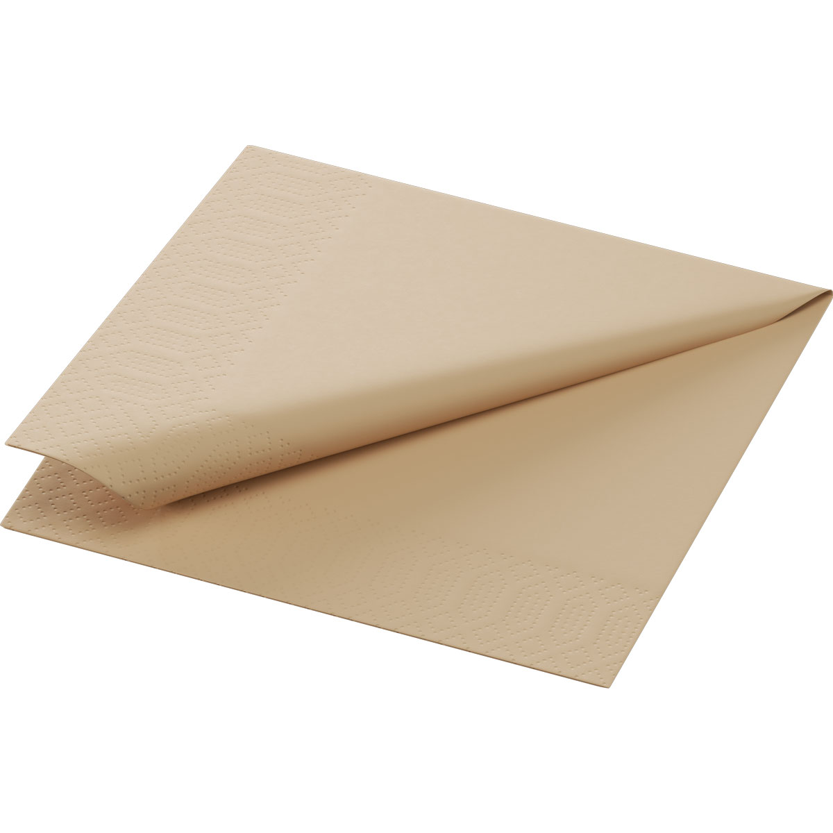 Duni Zelltuchservietten 24x24 cm, 2-lagig, 1/4-Falz, UNI