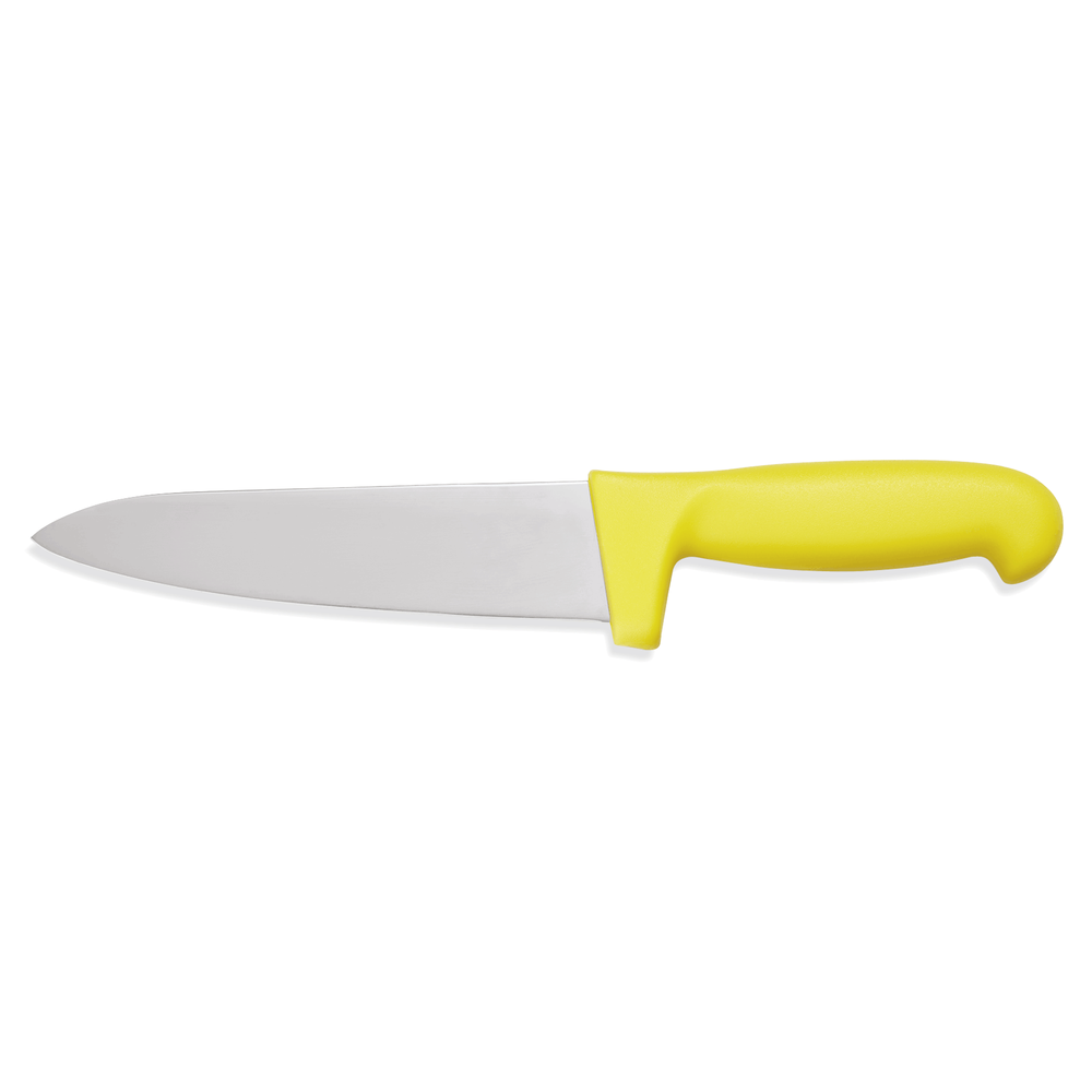 WAS Kochmesser HACCP KNIFE, 30 cm, gelb, Edelstahl, Kunststoff