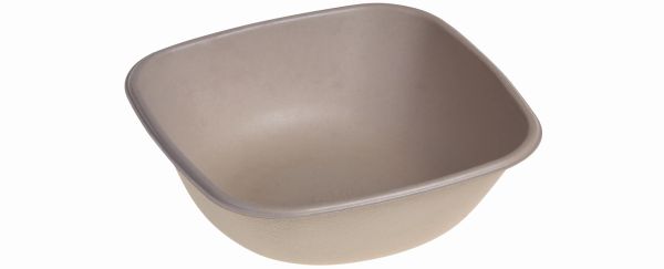 Pacovis Bowle Zuckerrohr/PBAT, 750ml, nature, 170x170x5