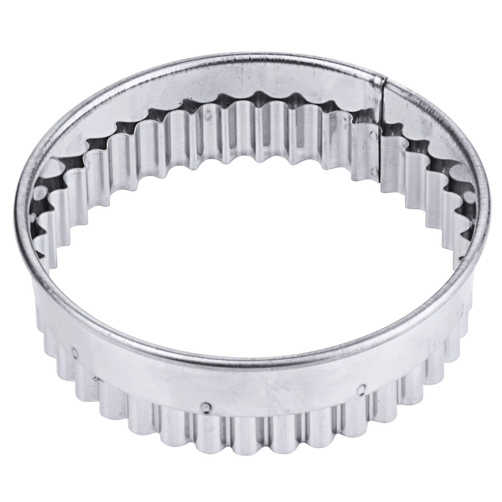Contacto Ausstecher, rund, gezackt 14 cm Durchmesser: 14 cm, Höhe: 3 cm