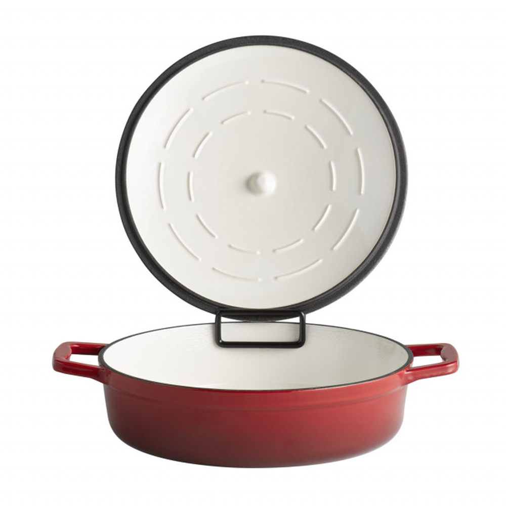 APS Bräter mit Deckel -5 STARS- Ø 28 cm, H: 7 cm, 3 Liter