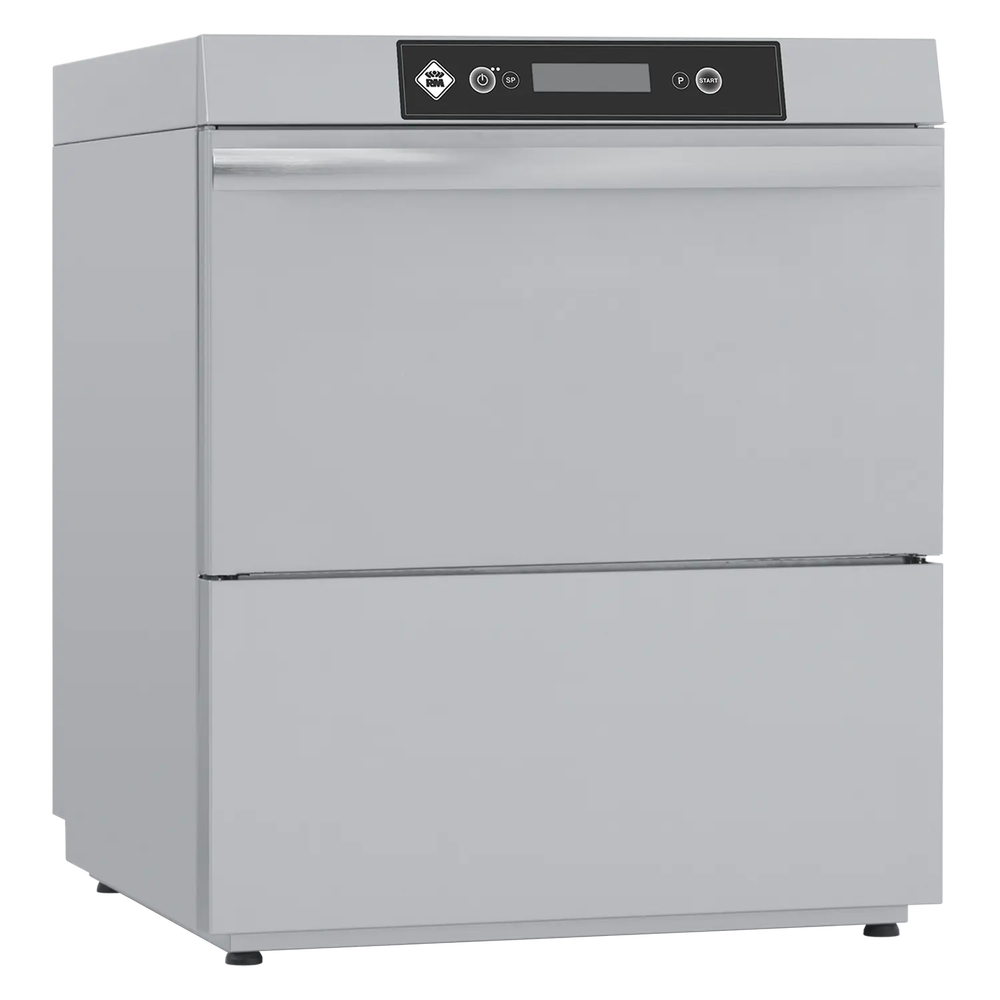 RM Gastro Geschirrspülmaschine doppelwandig Wasserenthärter 50x50 - 400 V / RM -