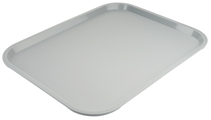 Contacto Serviertablett rechteckig Polypropylen grau 45x35 cm