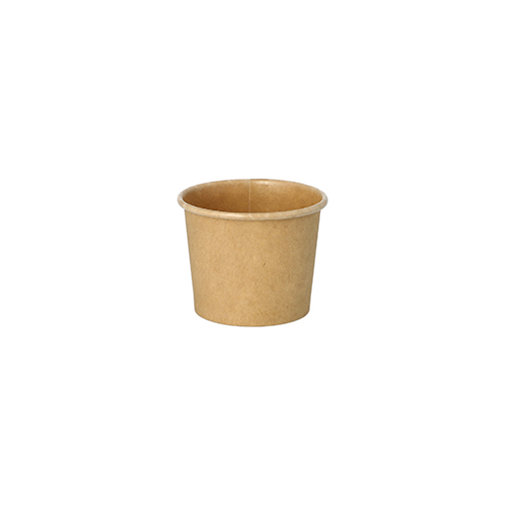 Papstar Portionsbecher, Pappe 60 ml Ø 6 cm · 4,9 cm braun