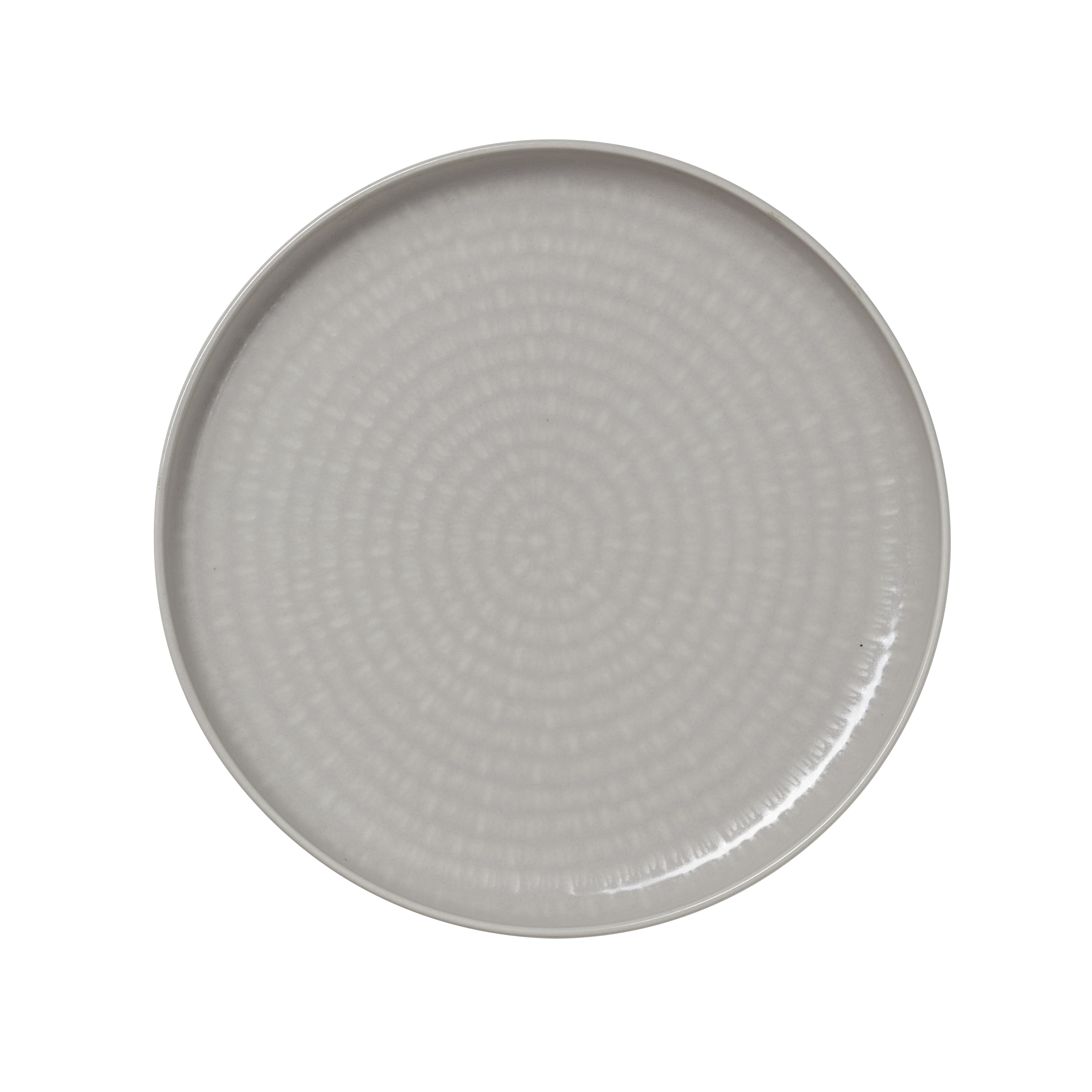 WAS Teller Set NOVA GRAPHITE, flach, Ø 19 cm, Set á 6 Stück, graphite, Porzellan
