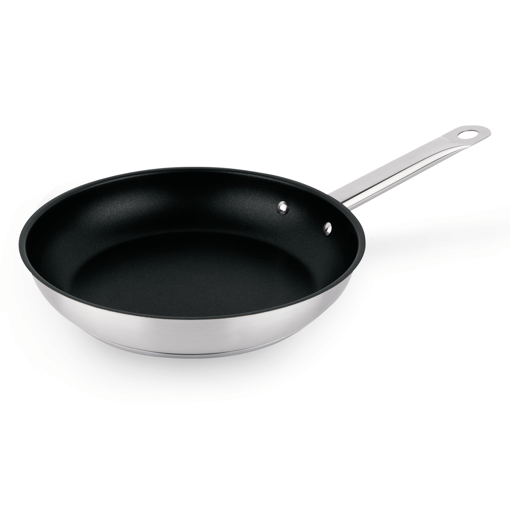 WAS Pfanne mit Antihaftbeschichtung, Ø 30 cm, Chromnickelstahl - Cookware 