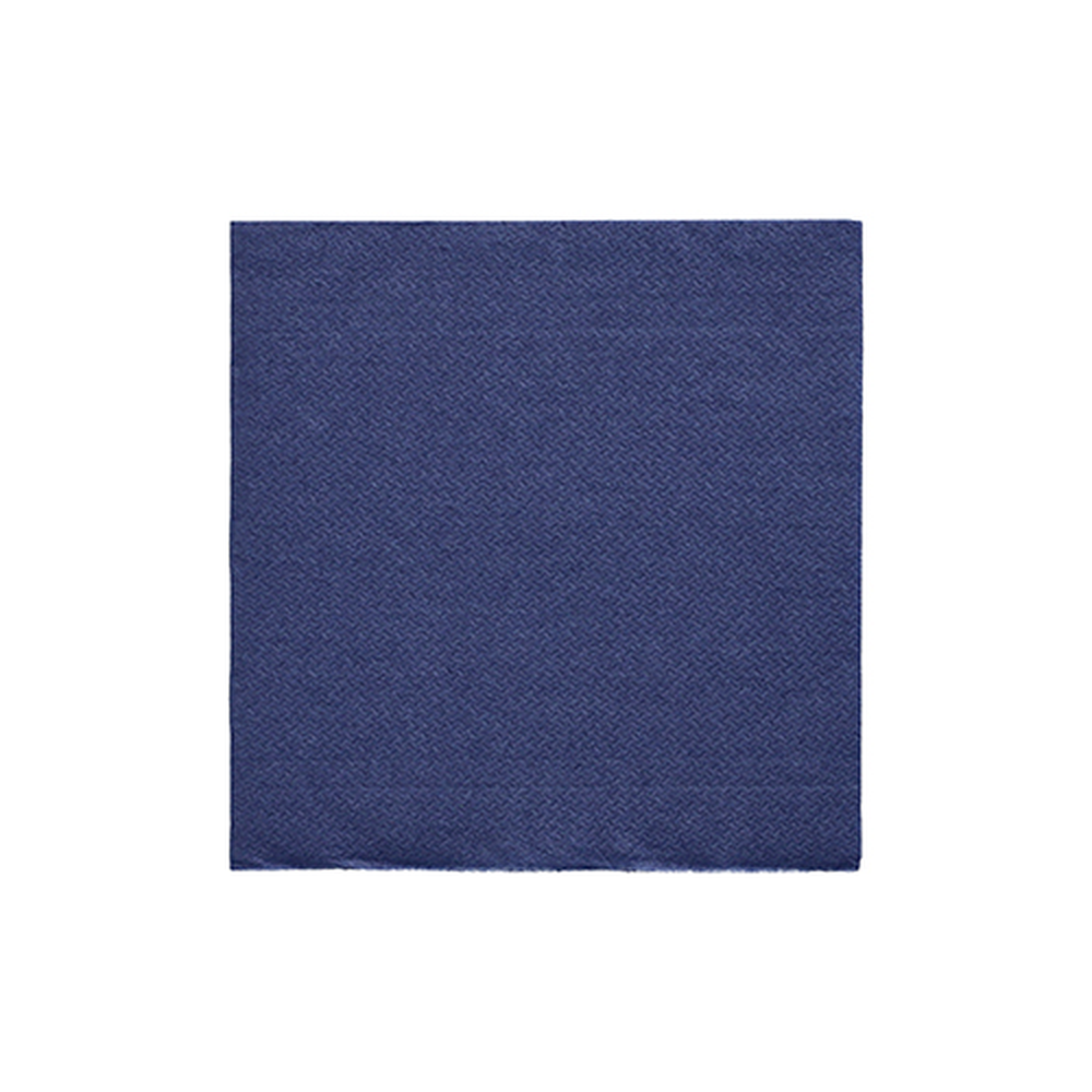 Papstar Servietten "DAILY Collection" 1/4-Falz 24 cm x 24 cm dunkelblau
