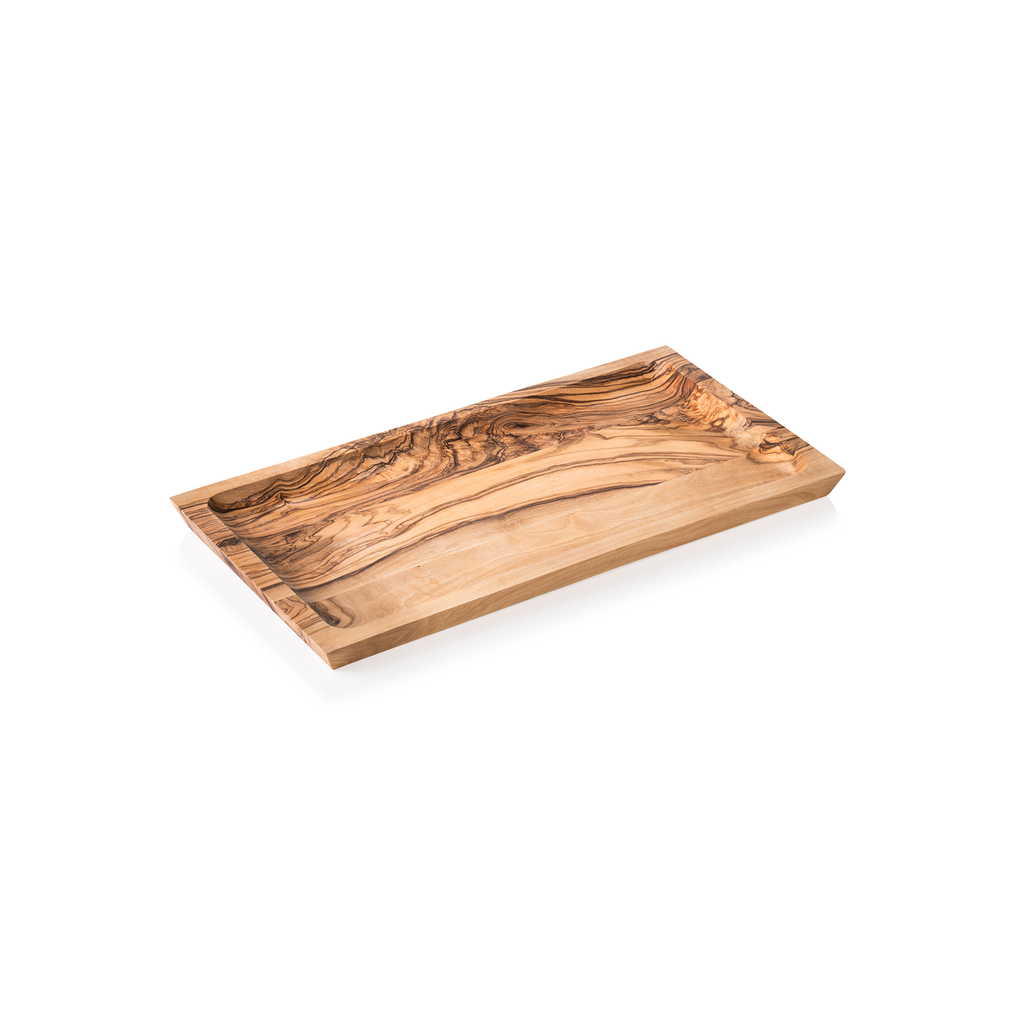 WAS Servierbrett PURE OLIVE, 35 x 18 cm, Olivenholz