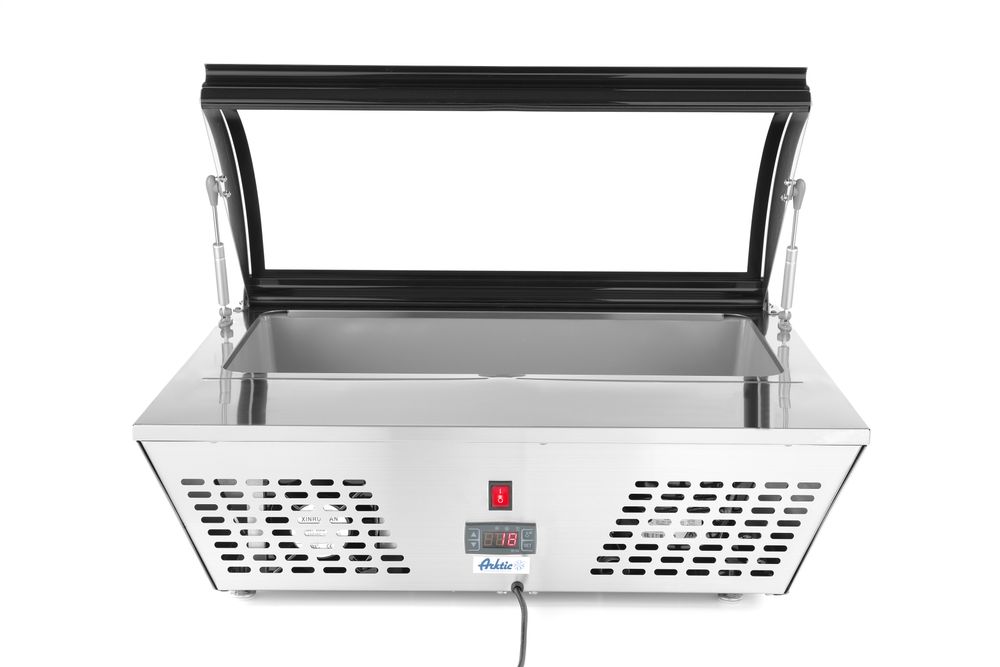 Hendi Aufsatz-Salatvitrine , Arktic, 67L, 230V/105W, 775x615x(H)235mm