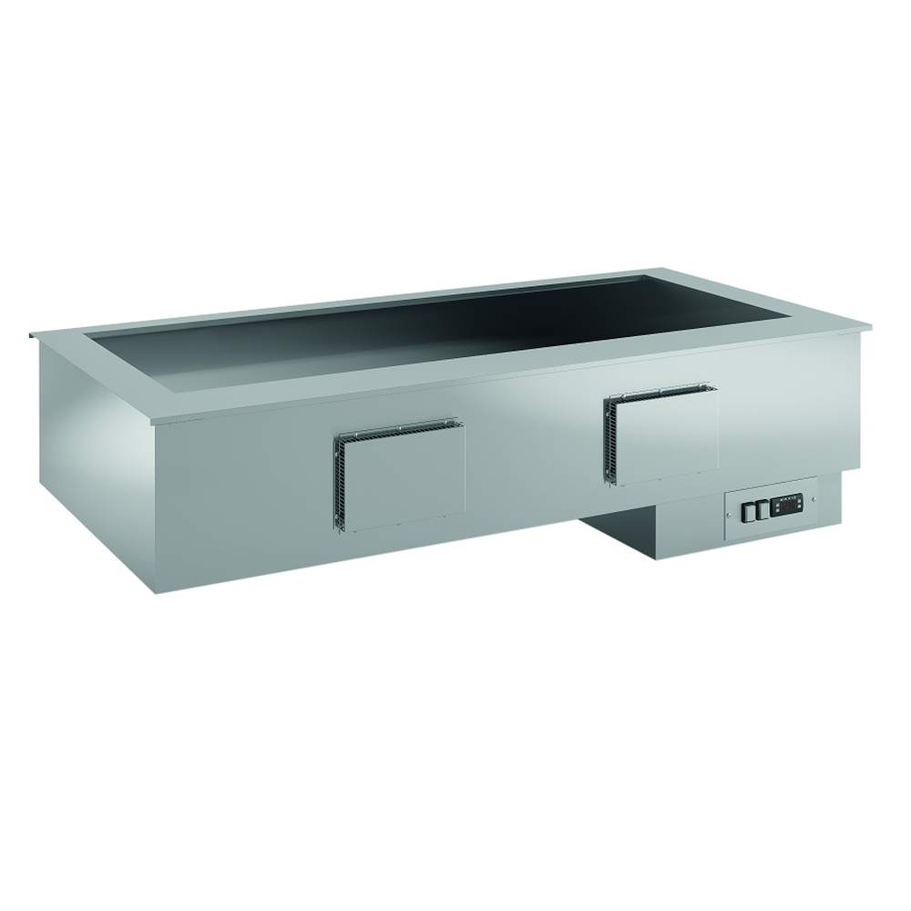 KBS Warmhaltewanne Dry Serie Elegance E-DRY GN 2/1 Einbauwanne