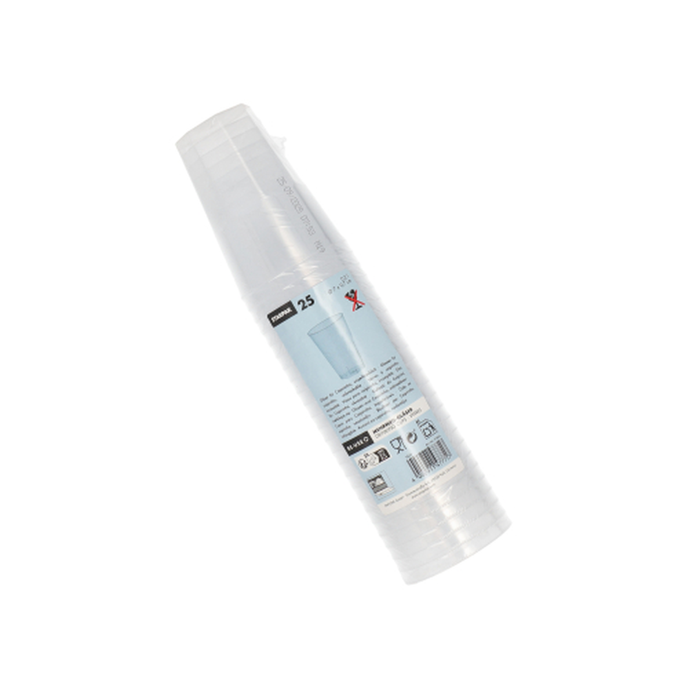 PAPSTAR Mehrweg-Gläser für Caipirinha PP 0,2 l Ø 7 cm · 9,7 cm transluzent un