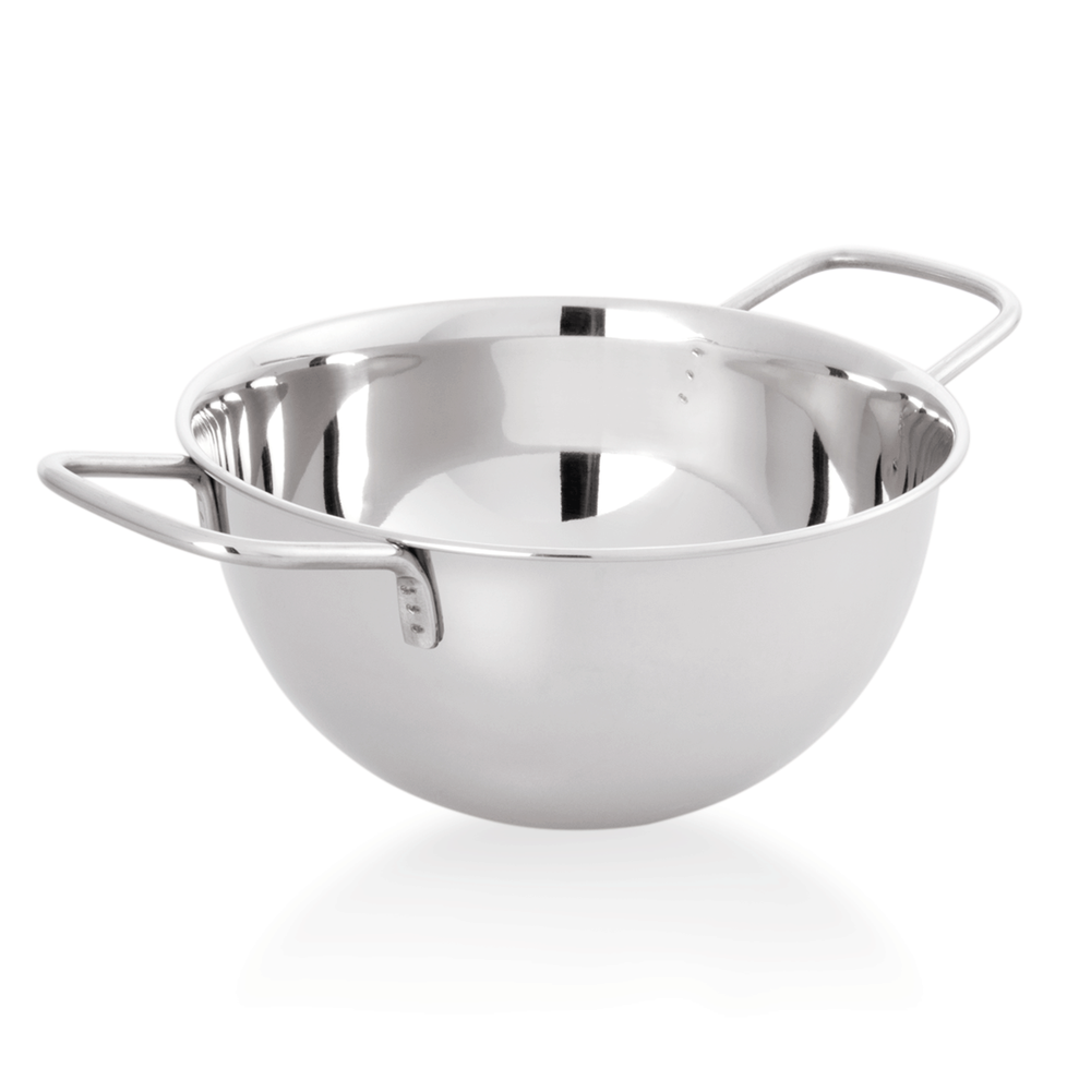 WAS Schneeschlagkessel, Ø 20 cm, 2,5 ltr., Chromnickelstahl