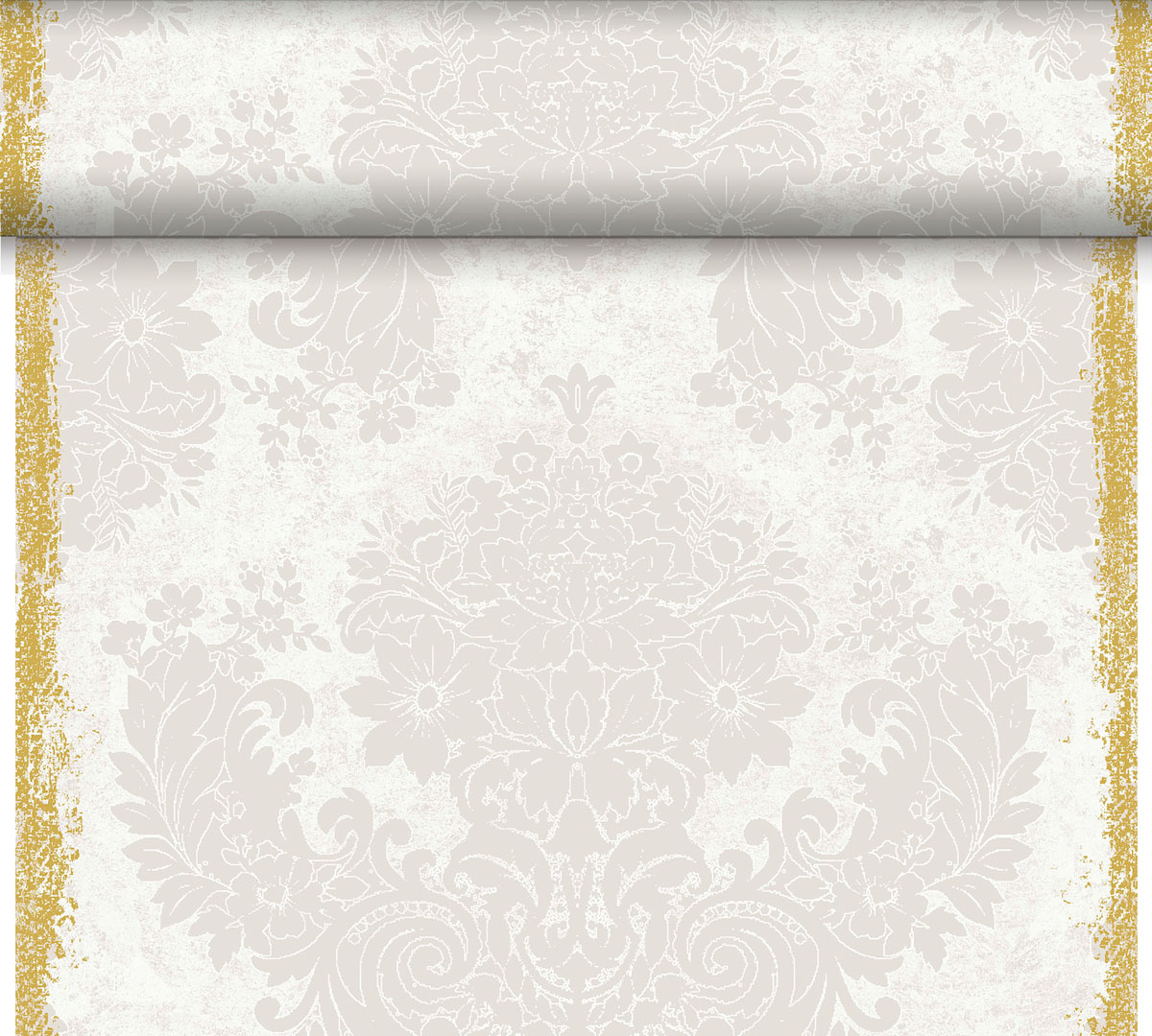 Duni Dunicel-Tischläufer Tête-à-Tête 24 m x 0,4 m (20 Abschnitte) Royal White