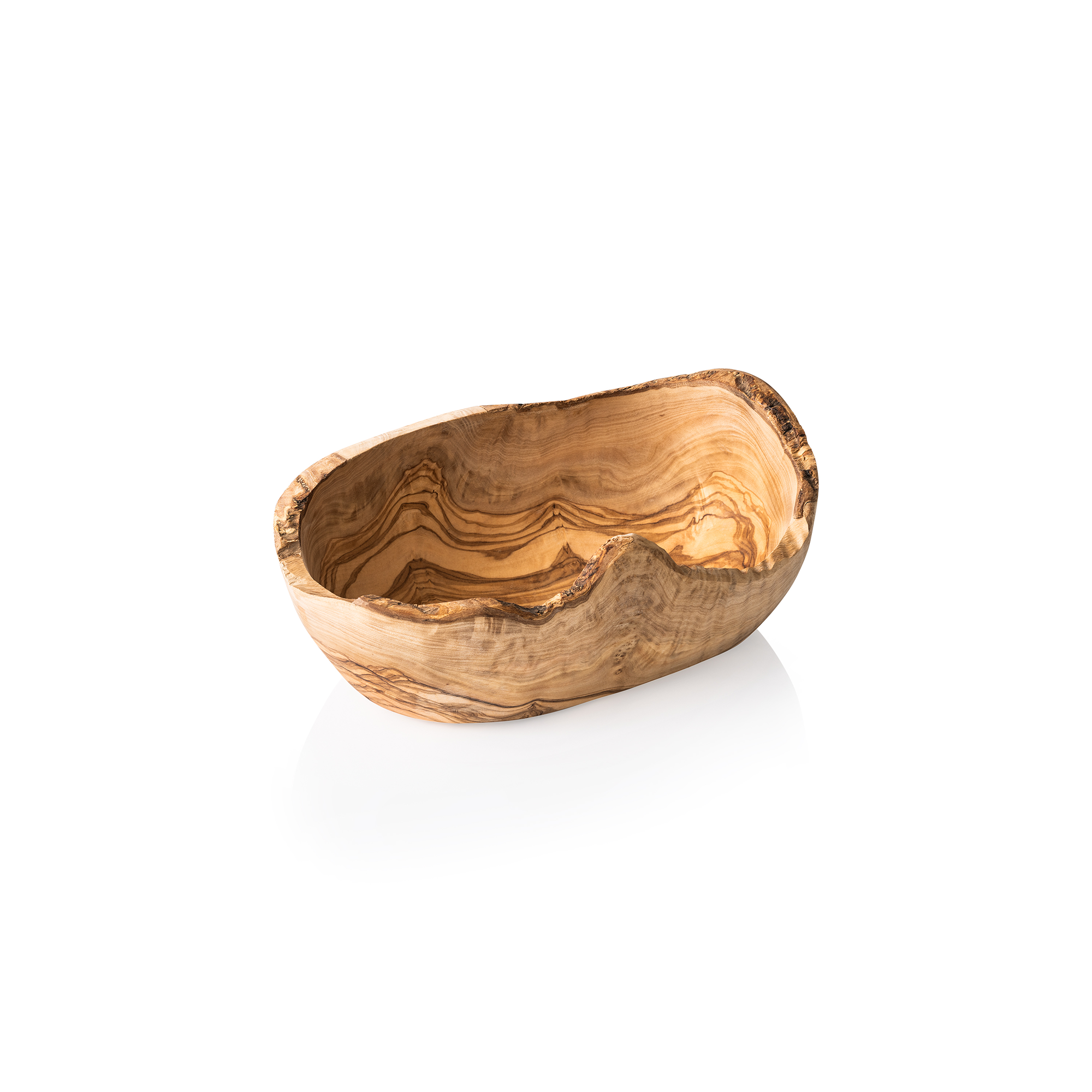 WAS Schale PURE OLIVE, 25 x 15 x 10 cm, Olivenholz