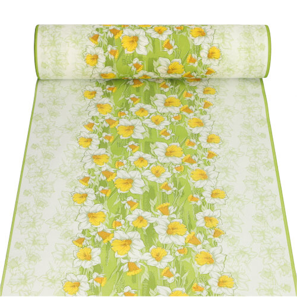 Papstar Tischläufer, stoffähnlich, Airlaid 24 m x 40 cm "Narciso"