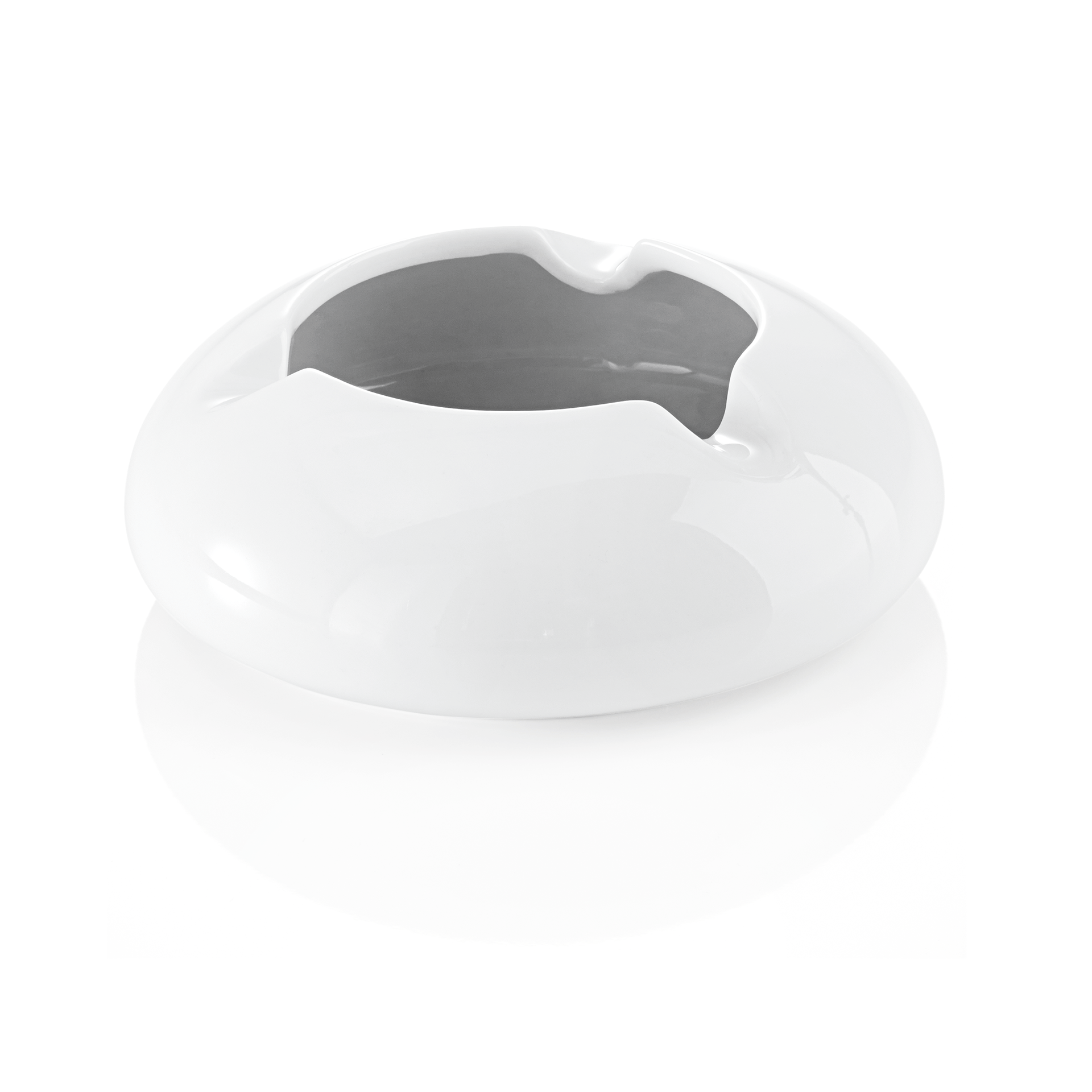 WAS Windaschenbecher Set, Ø 12,5 cm, Set á 6 Stück, Porzellan