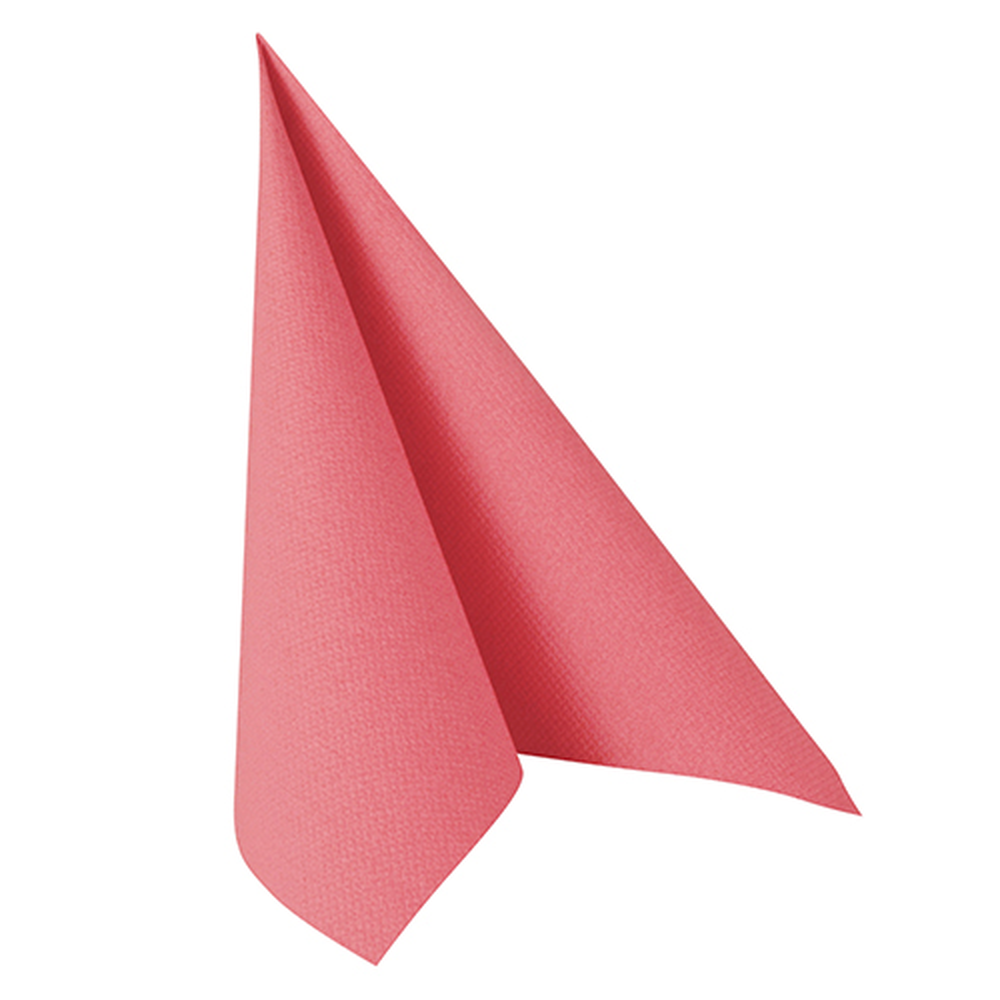 Papstar Servietten "ROYAL Collection" 1/4-Falz 40 cm x 40 cm rosa