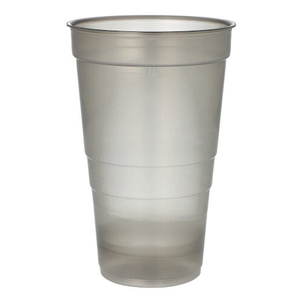 Papstar Mehrweg-Trinkbecher PP 0,5 l Ø 9,5 cm · 14,4 cm grau