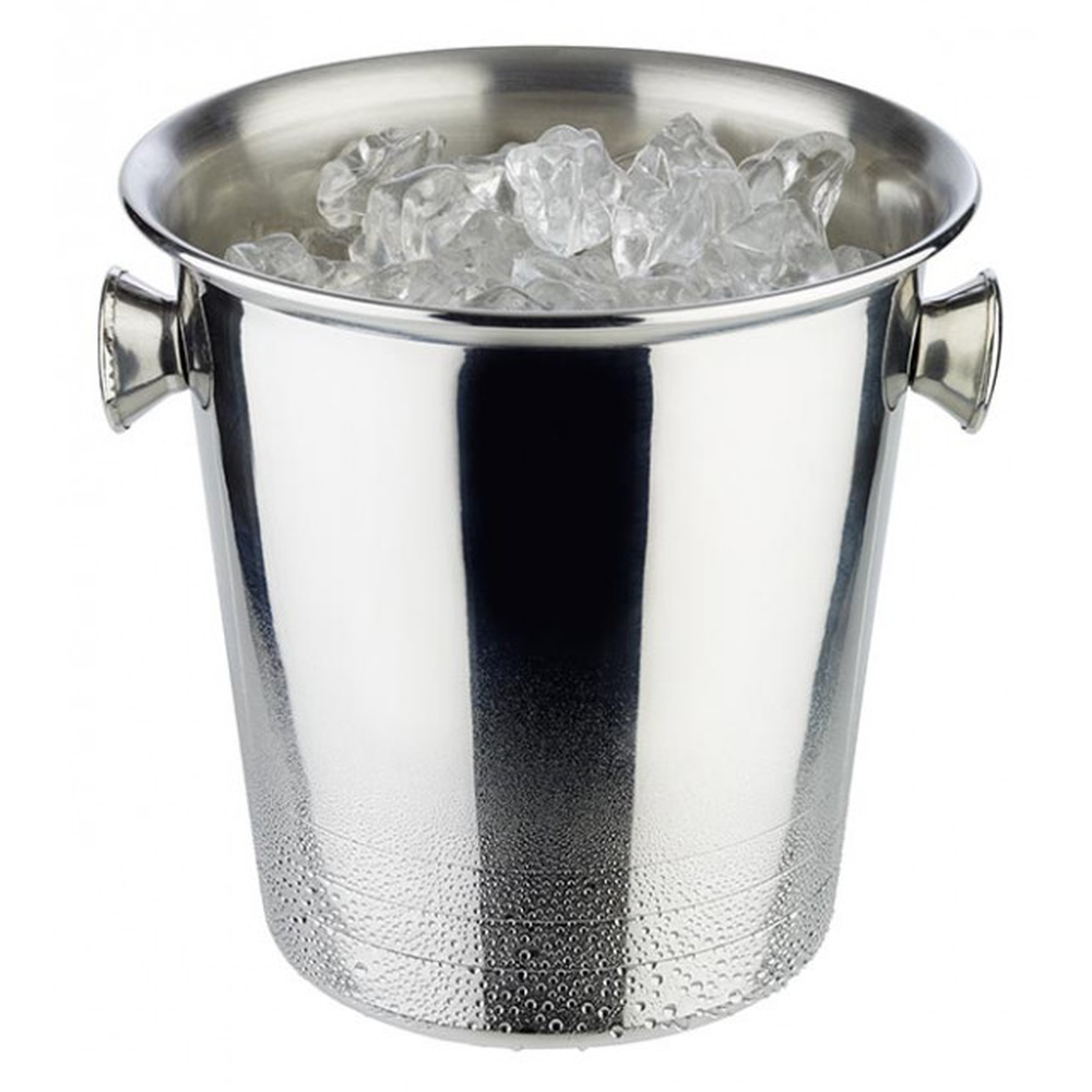 APS Mini-Eiseimer Ø 13 cm, H: 13 cm , Edelstahl
