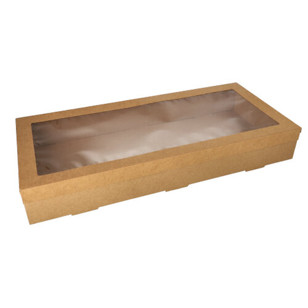 PAPSTAR Transport- und Catering-Kartons, Pappe eckig 8 cm x 25,2 cm x 55,8 cm