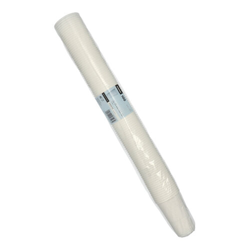 Papstar Trinkbecher, PP 0,3 l Ø 7,8 cm · 11,3 cm weiss