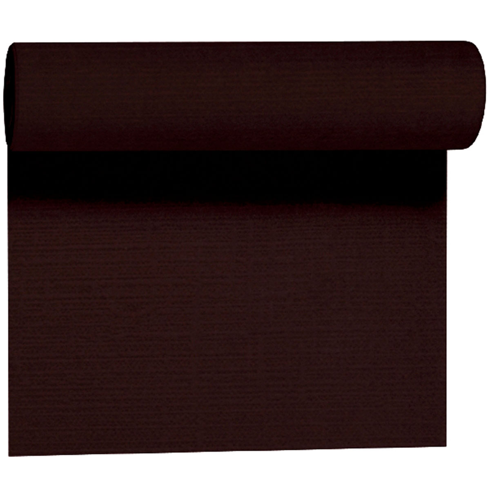 Duni Evolin-Tischläufer Tête-à-Tête 24 m x 0,41 m (20 Abschnitte) schwarz