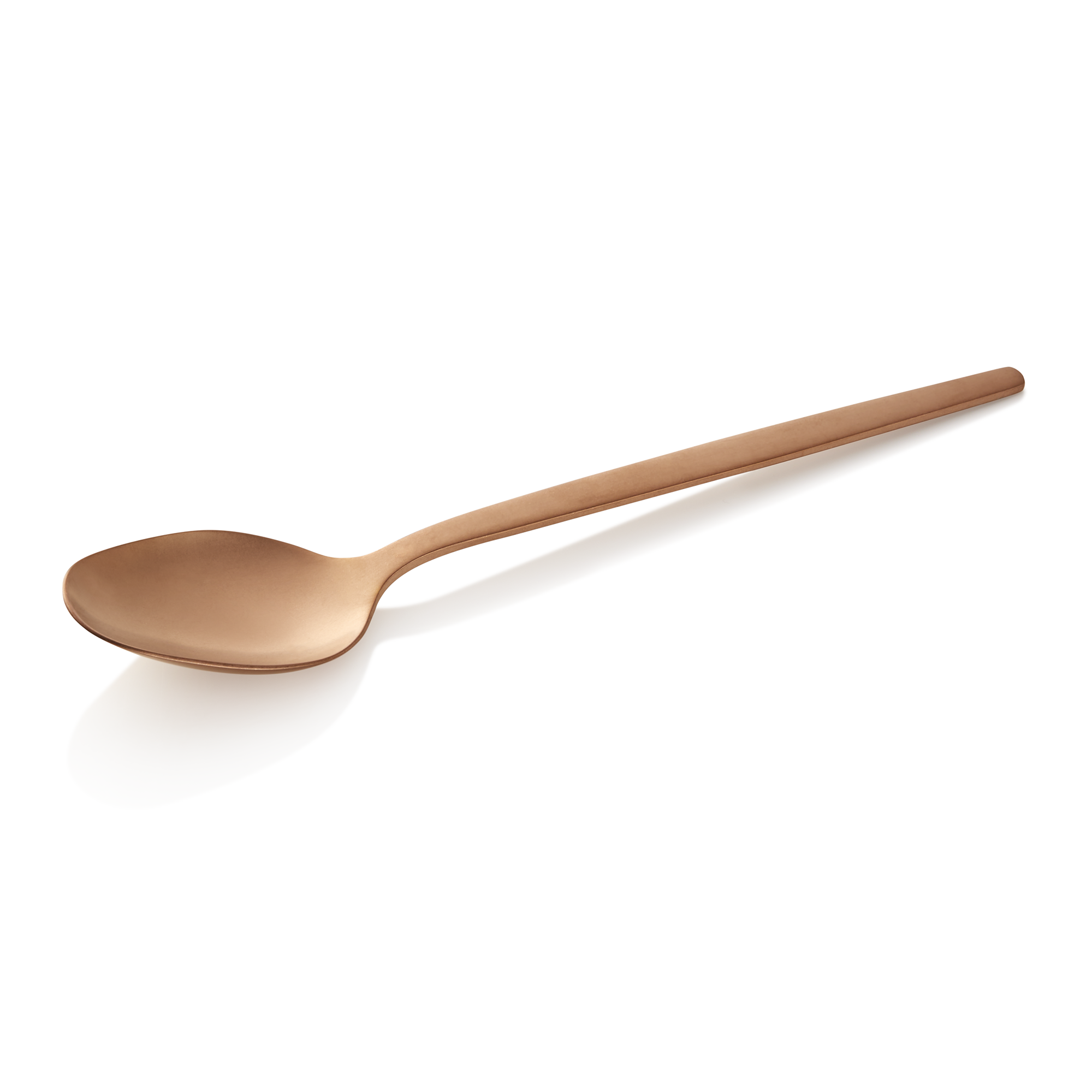 WAS Menülöffel ALEX BRONZE, mit bronze, matter PVD Beschichtung, 21 cm, Set á 12