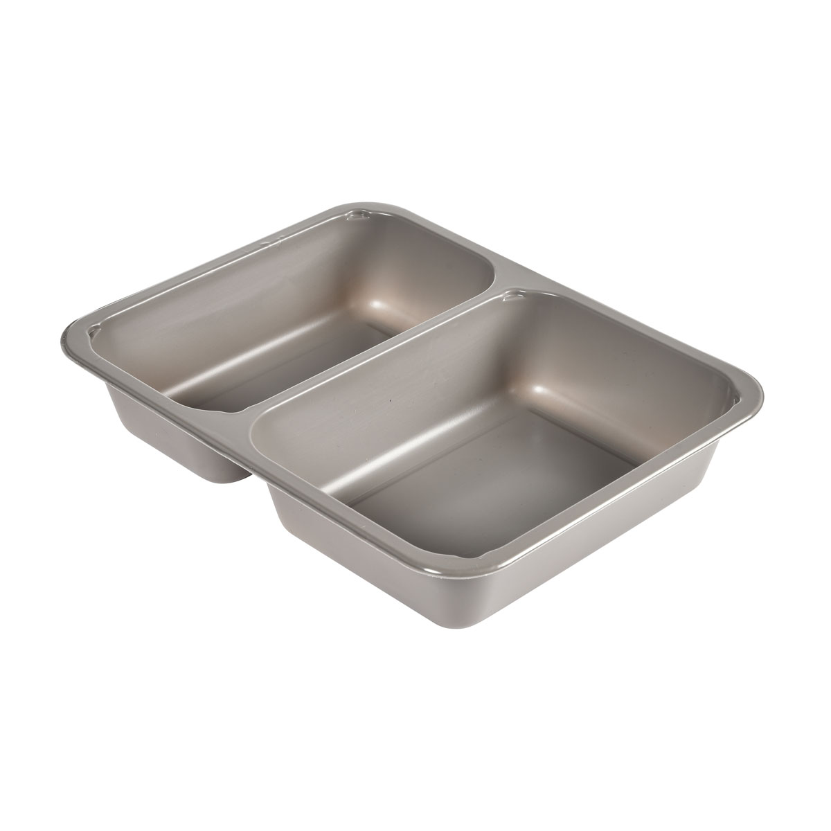 Duni CPET-Schale 2-geteilt 225 x 175 x 43 mm