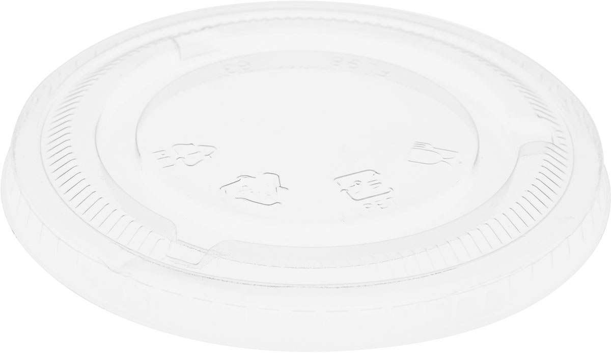 Duni Flacher Deckel ohne Öffnung für 188004-6, rPET