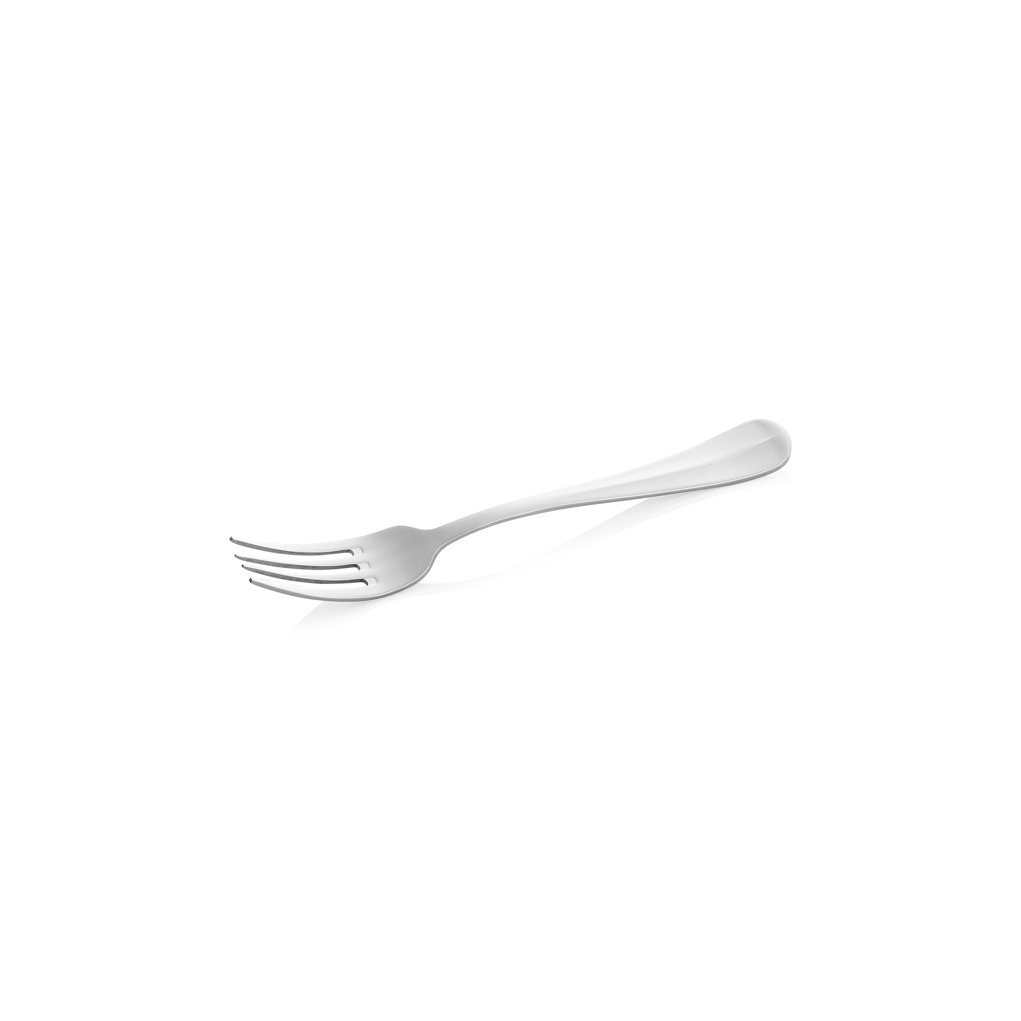 WAS Dessertgabel BAGUETTE, 18,5 cm, Set á 12 Stück, Chromnickelstahl 18/10