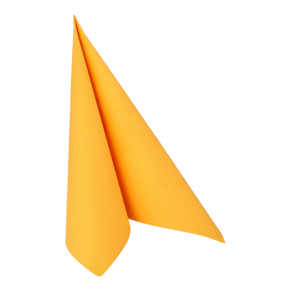 Papstar Servietten "ROYAL Collection" 1/4-Falz 40 cm x 40 cm orange